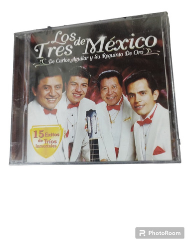 Los Tres De México 15 Éxitos De Tríos Cd #395