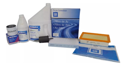 Kit Filtros Chevrolet Spin Cobalt 1.8+aceite Sint Acdelco