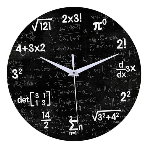 Reloj De Pared De Matemáticas Matemáticas