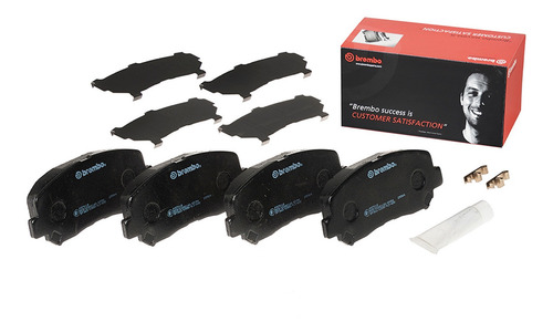 Kit Delanteras Balatas Bajos Metales Brembo Cherokee 14/15
