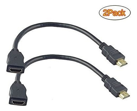 Seadream 2 Pack 1 Pies Hdmi De Alta Velocidad Macho A Hembra