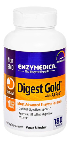 Suplemento Enzymedica Digest Gold - Unidad a $2783