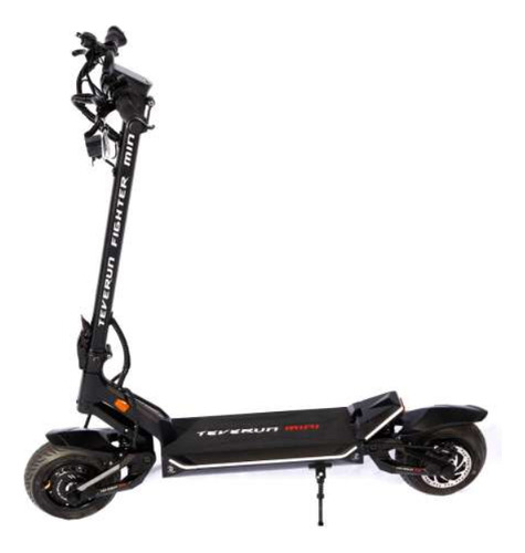 Monopatín Teverun Fighter Mini -minimotors Negro