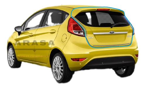 Hule Empaque Cajuela Ford Fiesta Ikon Hatchback/sedán Todos