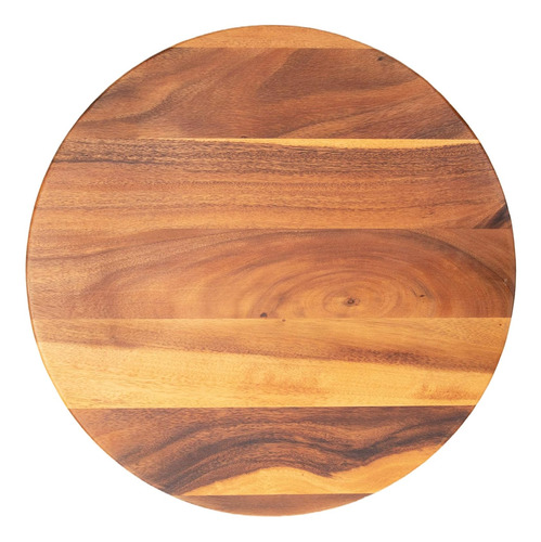 Villa Acacia Lazy Susan - Organizador Redondo De Madera De 2