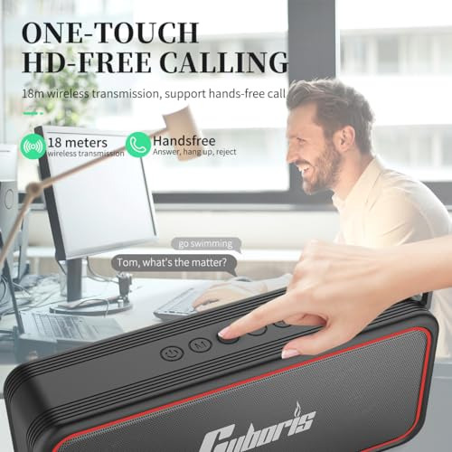 Altavoz Bluetooth Portátil, Altavoces Inalámbricos Con Sonid
