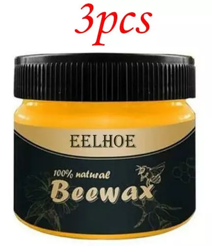 3pcs Beewax Eelhoe Pulido Muebles 