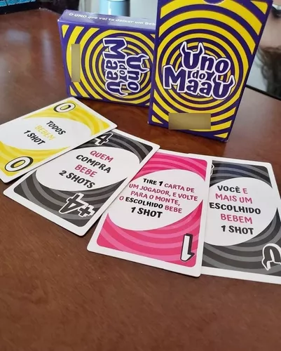 Uno Do Maau - Jogo de beber - Bebão o Jogo - Outros Jogos - Magazine Luiza