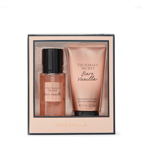 Victoria's Secret Bare Vanilla Splash Y Crema Set