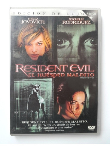 Resident Evil Huesped Maldito - Dvd Original - Los Germanes