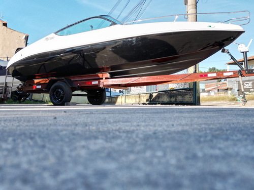 Lancha 19 Pés Rs 190 Com Motor Mercury 100 Hp 4 Tempos 0km