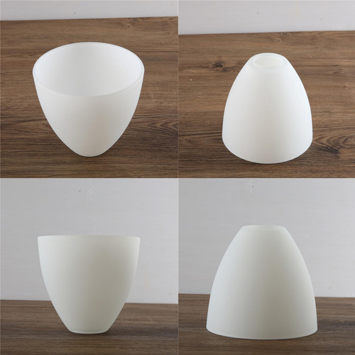 Colgantes Fsliving De Cristal Blanco Con Forma De Campana, T