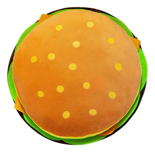 Cojín De Juguete De Peluche Con Hamburguesa Con Queso, Ropa
