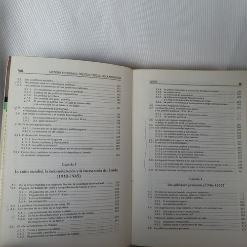 Imagen 5 de 10 de Historia Economica Politica Y Social De Argentina Rapoport