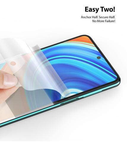 Imagen 8 de 9 de Film Dual Easy Xiaomi Redmi Note 9s/9 Pro/max Ringke Pack X2