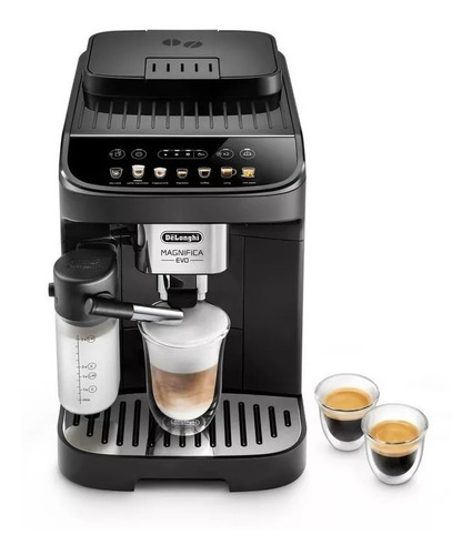 Imagen 2 de 7 de Cafetera Delonghi Magnifica Evo Lattecrema Metal Ecam29081tb