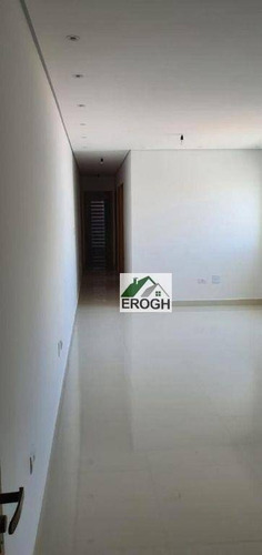 Imagem 7 de 28 de Apartamento Predio Baixo Com Elevador,com 3 Dormitórios, 02 Vagas À Venda, 80 M² Por R$ 460.000 - Campestre - Santo André/sp - Ap1117