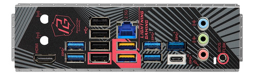 Placa Madre Asrock B650m Pg Lightning Wifi Ddr5 Am5 Color Negro