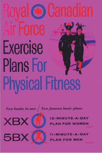 Book : Royal Canadian Air Force Exercise Plans For Physical