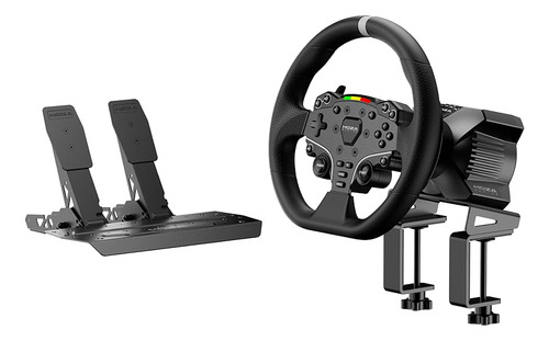 Moza R3 Kit Simulador Pc Base Directa Volante Y Pedales