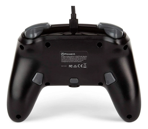 Controle Com Fio Nintendo Switch Powera Hylian Shield Cor Preto