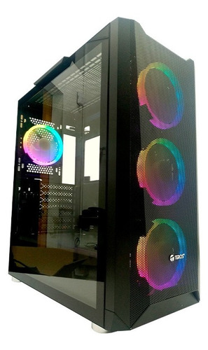 Case Gamer Teros Te1162n Mid Tower Negro Usb 3.0 Usb 2.0