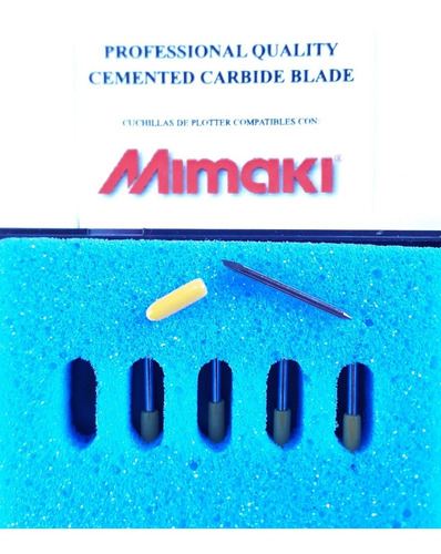 Imagen 1 de 3 de Repuesto De 5 Cuchillas Para Plotter Mimaki