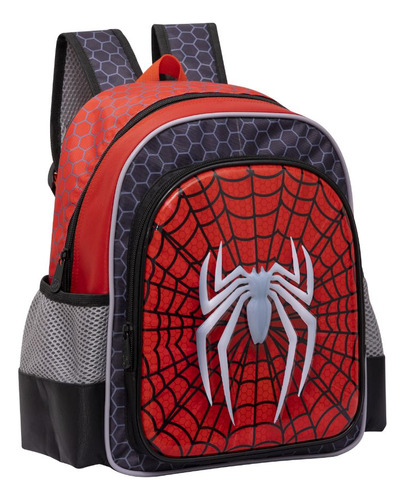 Mochila Escolar Infantil Spider Man 13 Yepp Cor Vermelho