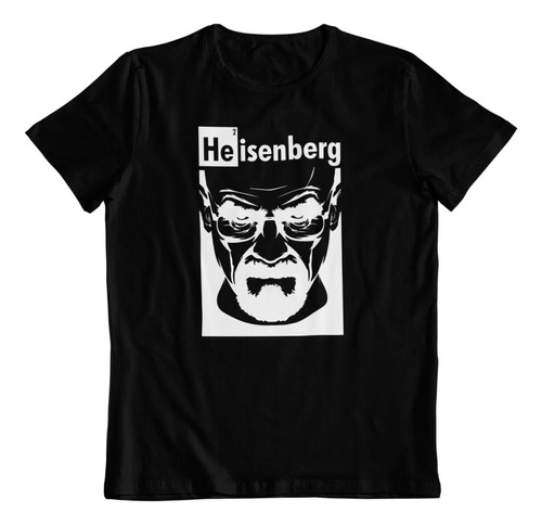 Polera Algodon Estampada Dtf Heisenberg Breaking Bad 1