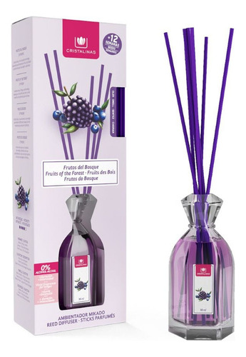 Ambientador Mikado Cristalinas Frutos Del Bosque 90 Ml