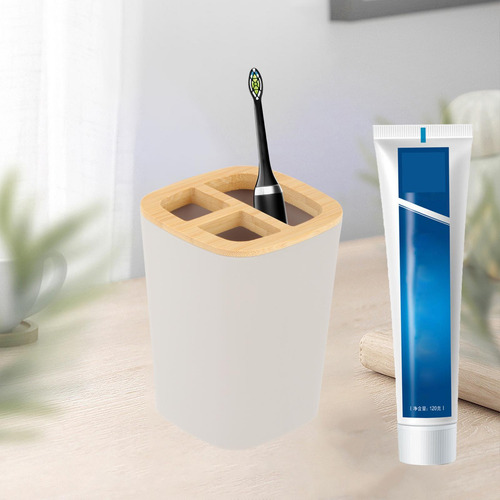 4 Compartimentos Soporte Compatible Con Cepillo De Dientes