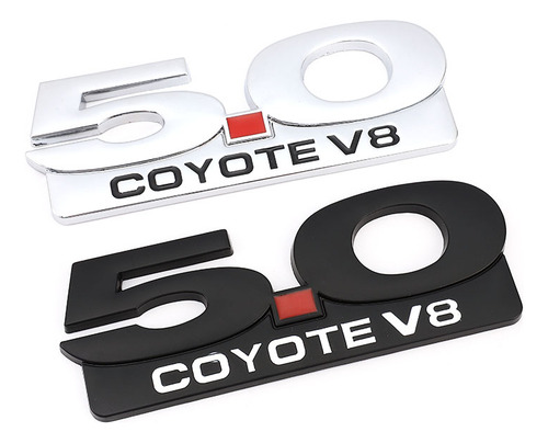 Pegatinas Coche 5.0 Logotipo Insignia 3d Para Ford Mustang