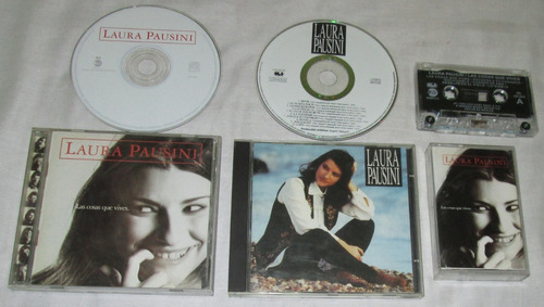 Laura Pausini. Lote De 2 Discos Cd + 1 Kct
