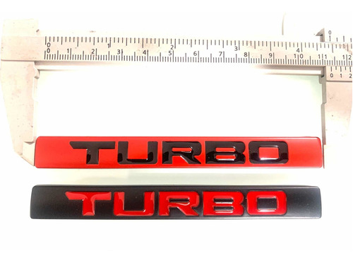 2 Emblemas Turbo 11.4cm