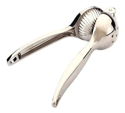 Espremedor De Limão Aço Inox Maciço Ke Home 8453 Cor Prateado