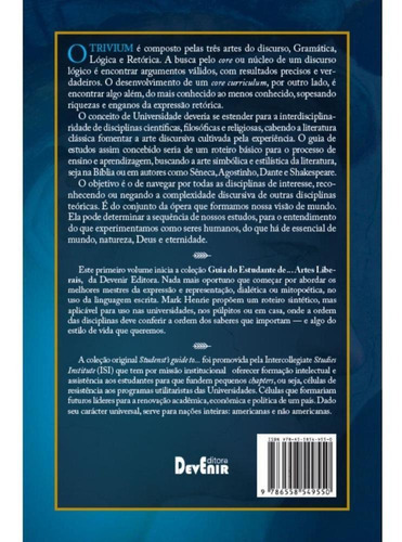 Guia Do Estudante De Core Curriculum - Vol. I, De Mark C. Henrie., Vol. 1. Editora Devenir, Capa Mole, Edição 1 Em Português, 2023