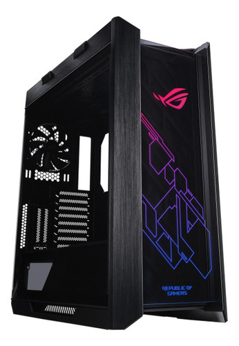 Gabinete Gamer Asus Rog Strix Gx601 Helios Eatx Panel Rgb Color Negro