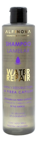 Shampoo Reestructurante Alfinova Lamelar Water Repair 500ml 