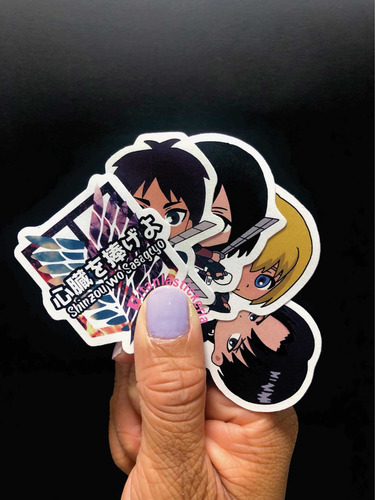 Imagen 2 de 10 de 105 Calcomanías, Stickers De Anime,comics,series Y Más.