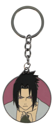 Llavero Metalico Naruto Shippden  Personajes Geek Industry Color Sasuke