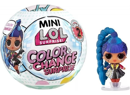 Muñeca Lol Mini Color Change Surprise Serie 2 Original