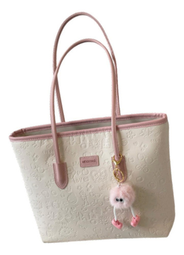 Bolso De Mano Para Mujer, Moderno Maletín Con Llavero Con