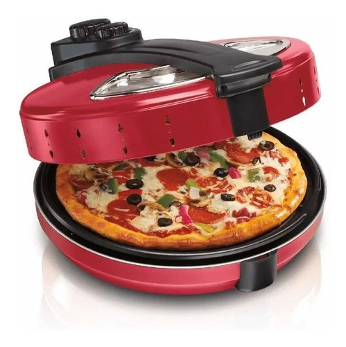 Pizza Maker Hamilton Beach 30cm Máquina Pizza Hacer Pizza