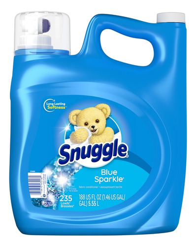 Snuggle Suavizante Blue Sparkle 5.55l