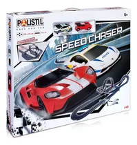 Comprar Pista Carrera Polistil Speed Chaser Electrica + 2 Autos Febo