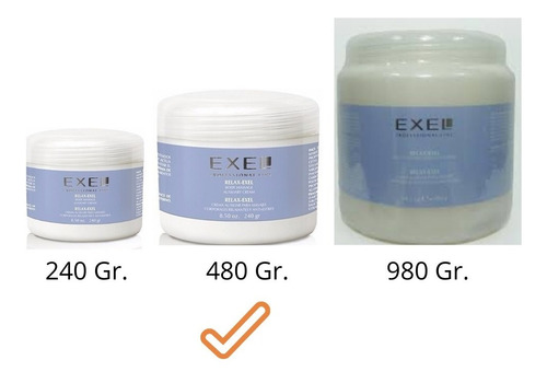 Crema Para Masajes Relax Exel Descontracturante 480 Gr