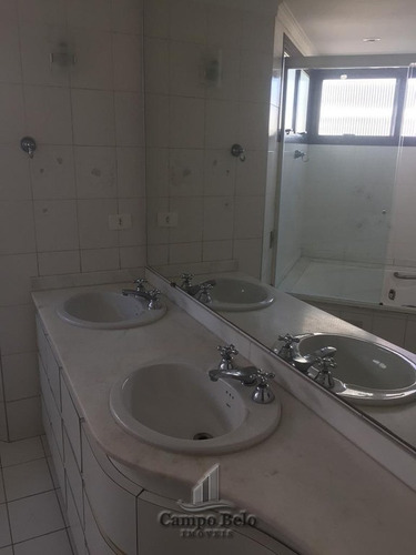 Apartamento Com 4 Dormitorios No Campo Belo - Ap140-2