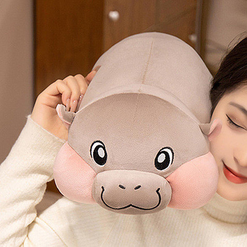 Mz Mz Peluche De Hipopótamo Hipopótamo De Peluche Almohada