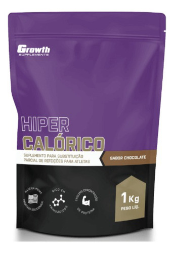 Hipercalórico Massa 1kg Original Growth Kit 2x Sacos