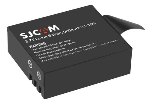 Set 2 X Baterías Sjcam Cámaras Sj4000 Y Sj5000 De 900mah